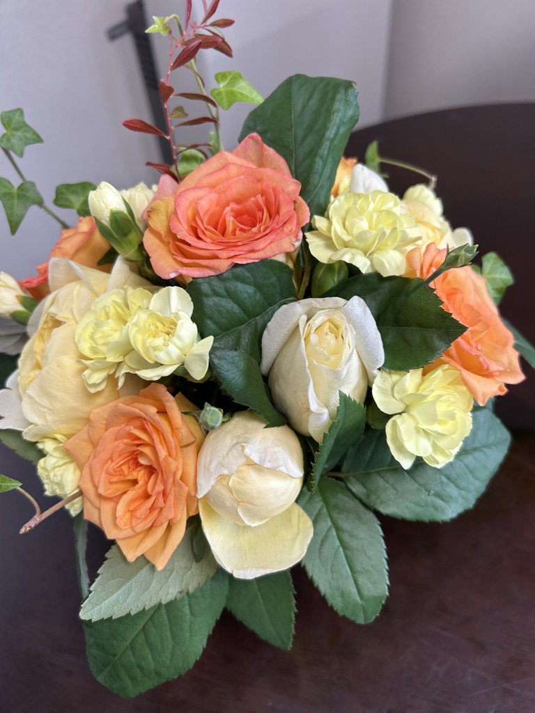 生花】バラ(オレンジ) 品種おまかせ【60cm/愛知県】｜Flower Smith