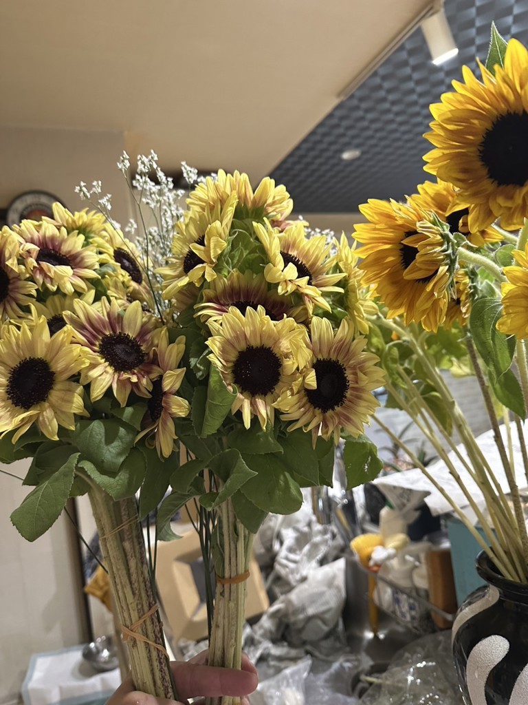生花】ひまわり サンリッチライチ【黄/60cm/北海道】｜Flower Smith