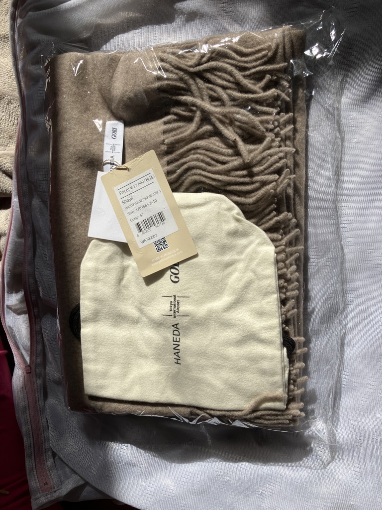 【新品未使用】HANEDA✖️GOBIオリジナルストール(薄手) 楽天市場】HANEDA X GOBI オリジナルストール（薄手）／ゴビ（GOBI