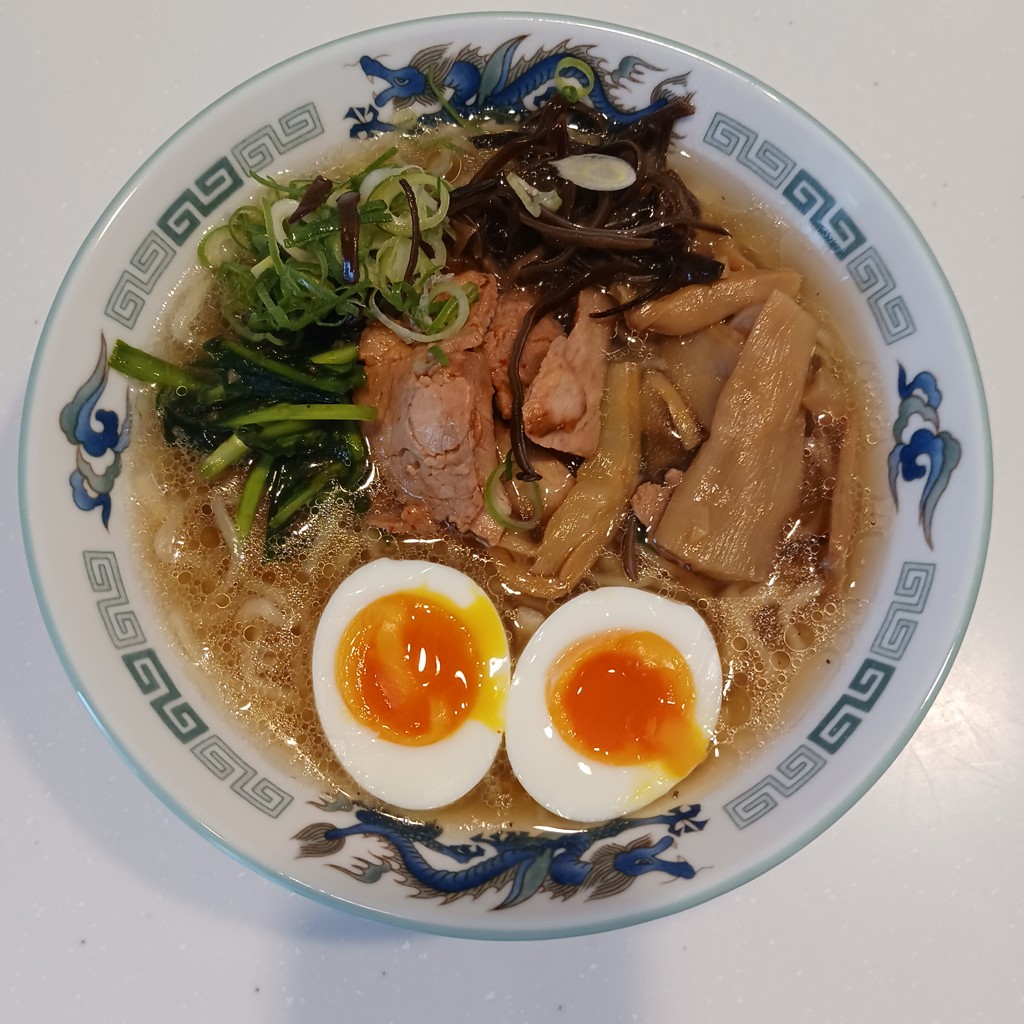 ヒスイ 切立高台6.5寸ラーメン丼 龍雷紋: TORIYOSE | HANEDA