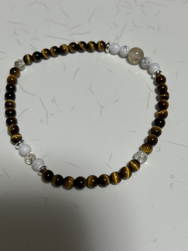 単願成就ルチルクォーツブレスレット(RUTILATED QZ): 『岩座(いわくら