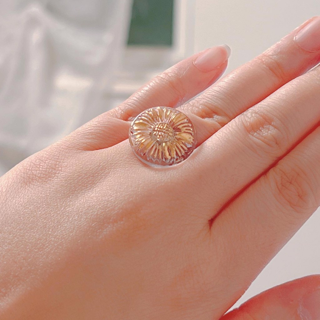 チェコガラスレーリング（M）(RED TWINKLE): 『欧州航路』