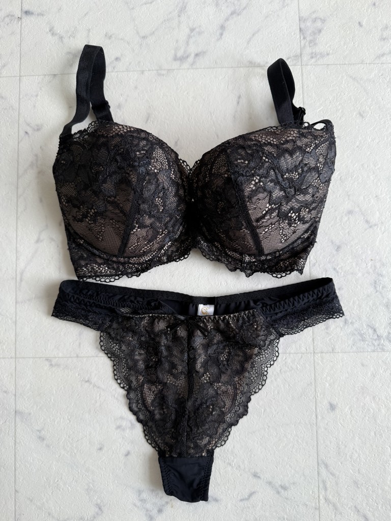 【ブラデリス】ベルブラC65&amp;タンガM BRADELISHUGME Bralette ｜補整ノンワイヤーブラジャー ブラデリス