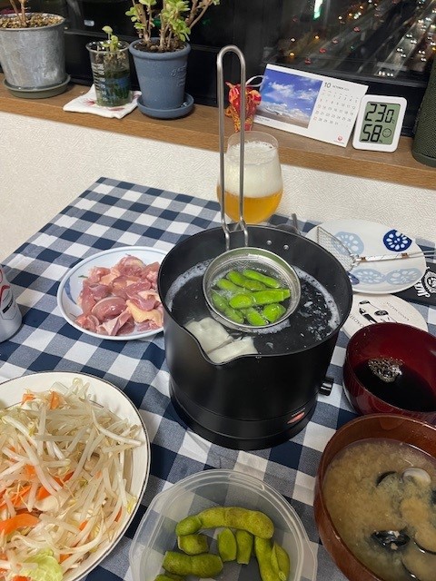電気ケトル クッキングケトル 1.2L 温度調節 YRGB-S600(B) 山善