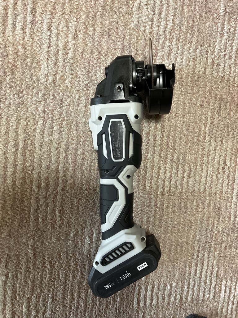 18V 充電式 ディスクグラインダー 外径100mm YDG-180 山善 | 山善