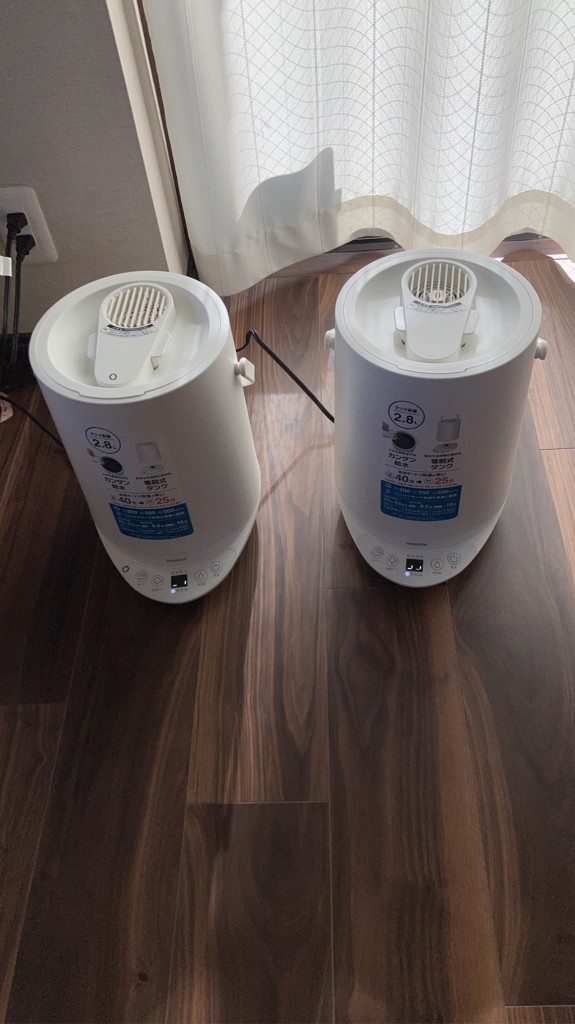 スチーム式加湿器 上部給水 急速モード搭載 すぐに沸く タンク容量 2.8