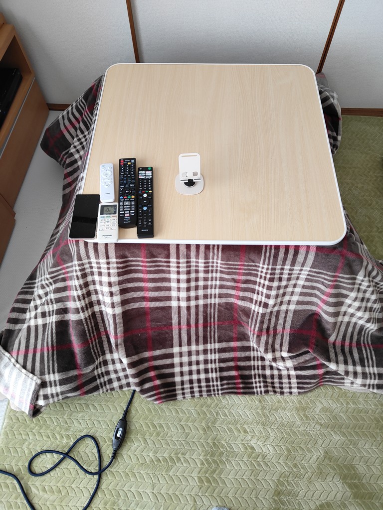 こたつ＆布団セット 正方形 75×75cm 300W ESK-759 山善 | 山善ビズコム