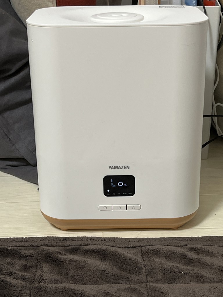 スチーム式加湿器 上部給水 360度ノズル タンク容量 4L KKSF