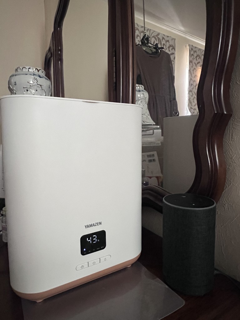 スチーム式加湿器 上部給水 360度ノズル 4L KKSF-GB40E 山善 | 山善