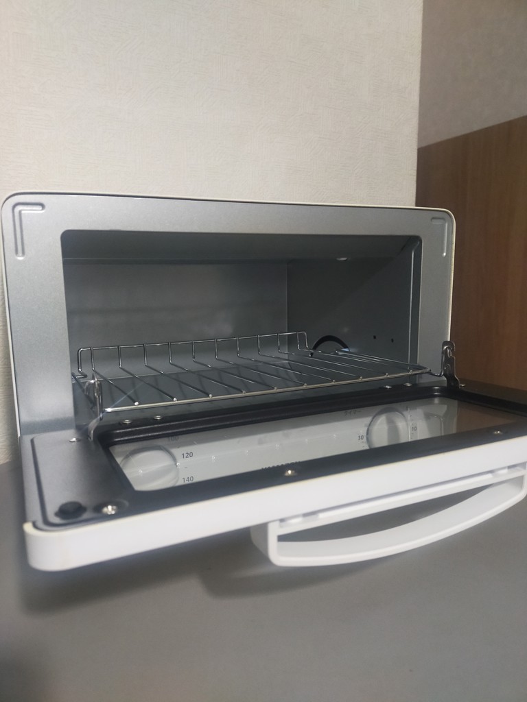 オーブントースター 2枚焼き 15段階温度調節 15分タイマー AMTC-010S