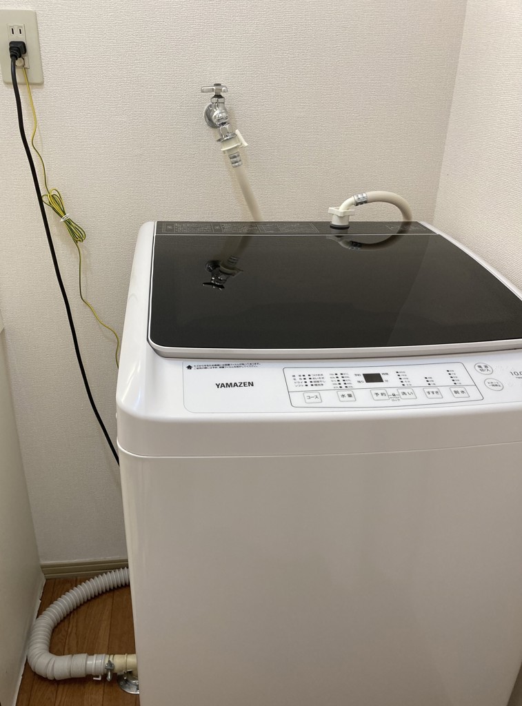 洗濯機 10kg YWM-100 山善 YAMAZEN-希望する（注意事項必読）の