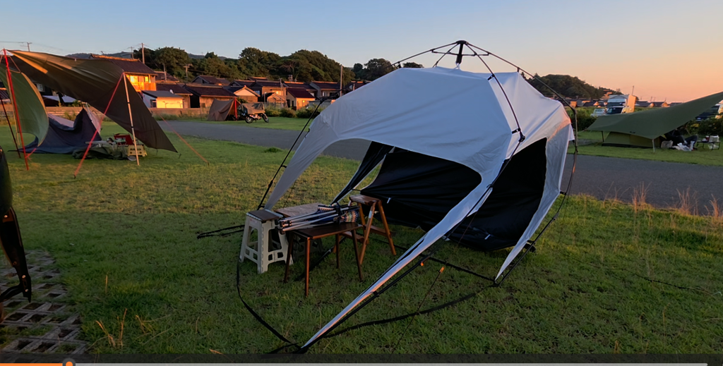 ワンタッチタープ 2.5m サイドシート付き KOT-250/KOT-250B 山善