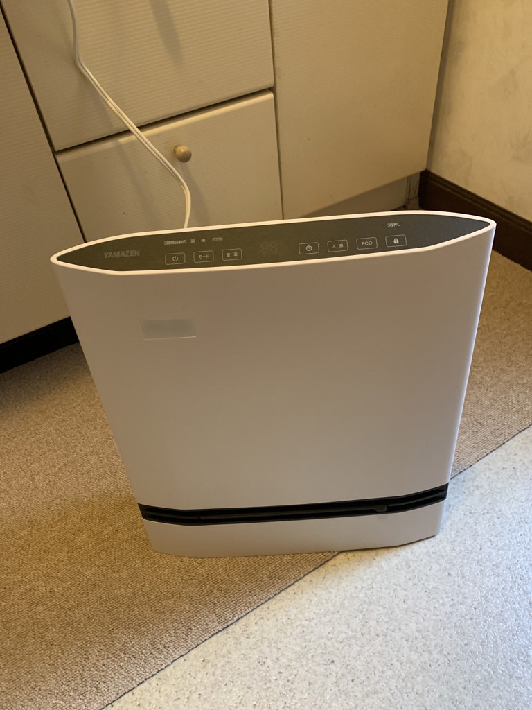 大風量スリムセラミックファンヒーター パネル型 温度センサー/人感