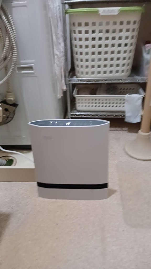 大風量スリムセラミックファンヒーター パネル型 温度センサー/人感