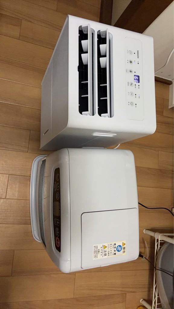 除湿機 衣類乾燥除湿機 コンプレッサー式 (6L/日 12L/日) EBDC-H45/YDC