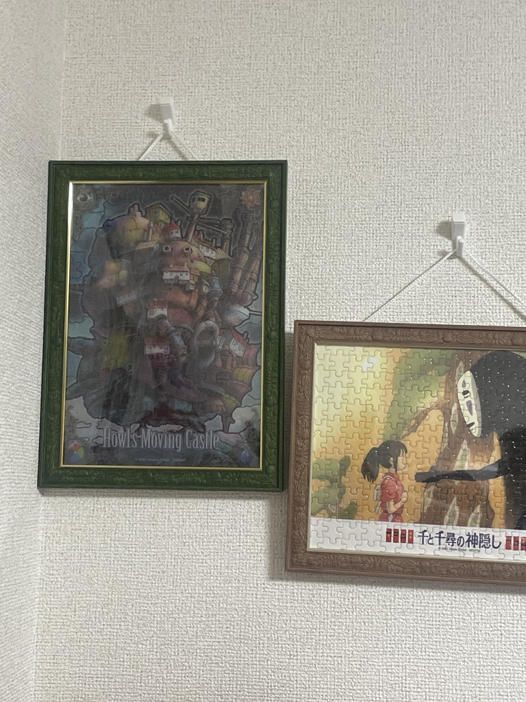 ハウルの動く城　アートクリスタルジグソーパズル　208ピース　ジブリ　夕暮れの城 asada_4970381502256