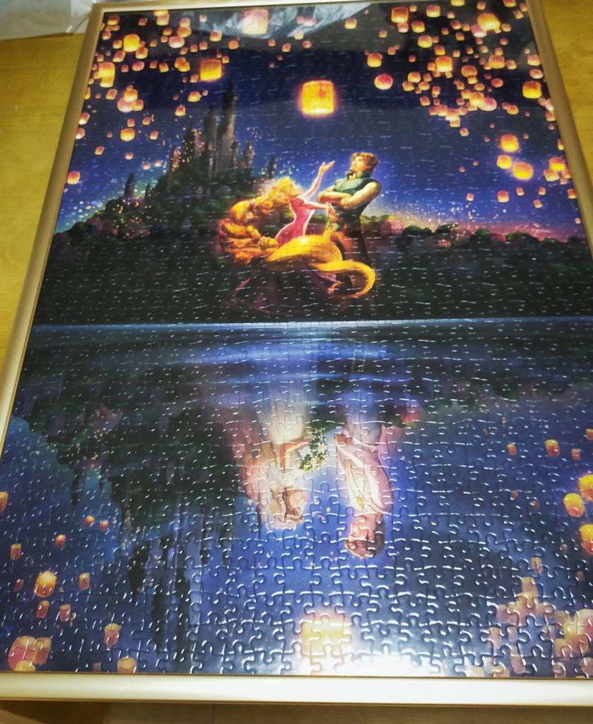 TEN-D1000-055 ディズニー 湖面が映す未来（ラプンツェル） 1000