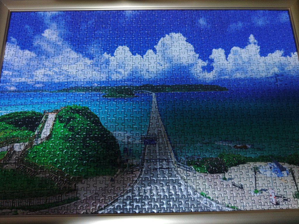 EPO-31-018 風景 角島大橋 -山口 1053スーパースモールピース エポック