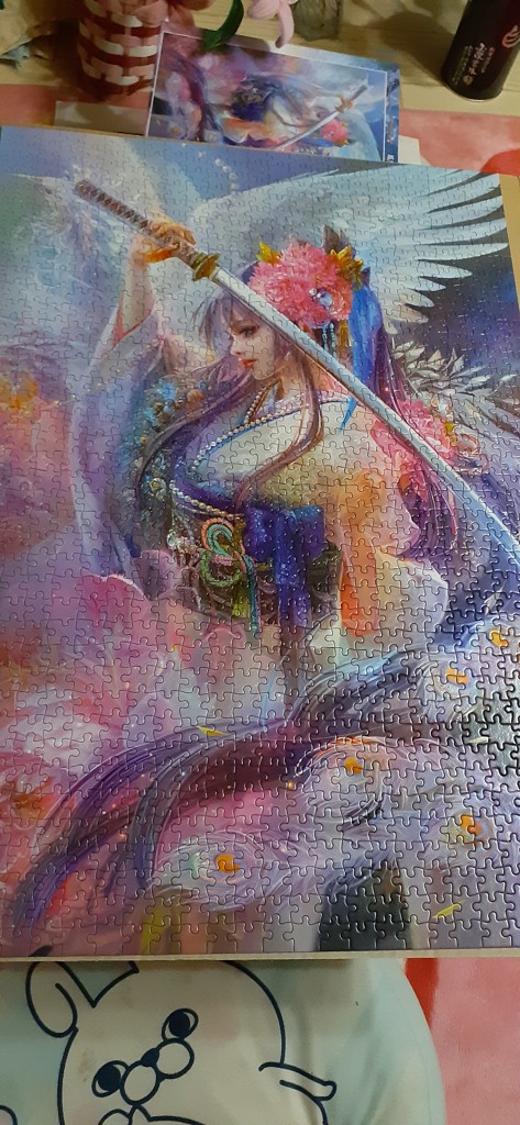 BEV-1000-104 深泉万葉 鳳凰 ～煌刃の舞～ 1000ピース ［CP-EN