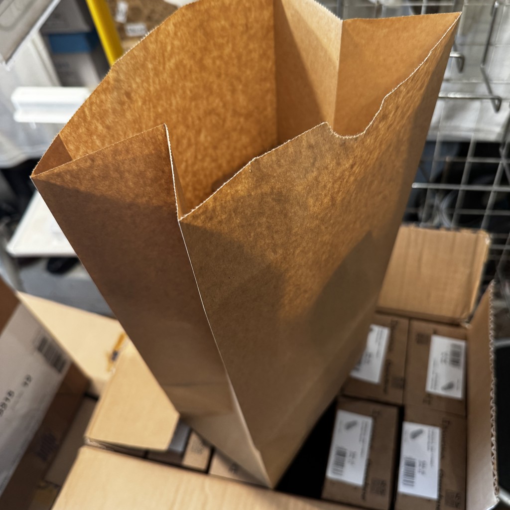 HEIKO 紙袋 角底袋 No.16 未晒無地 100枚/袋 004011600 包装用品