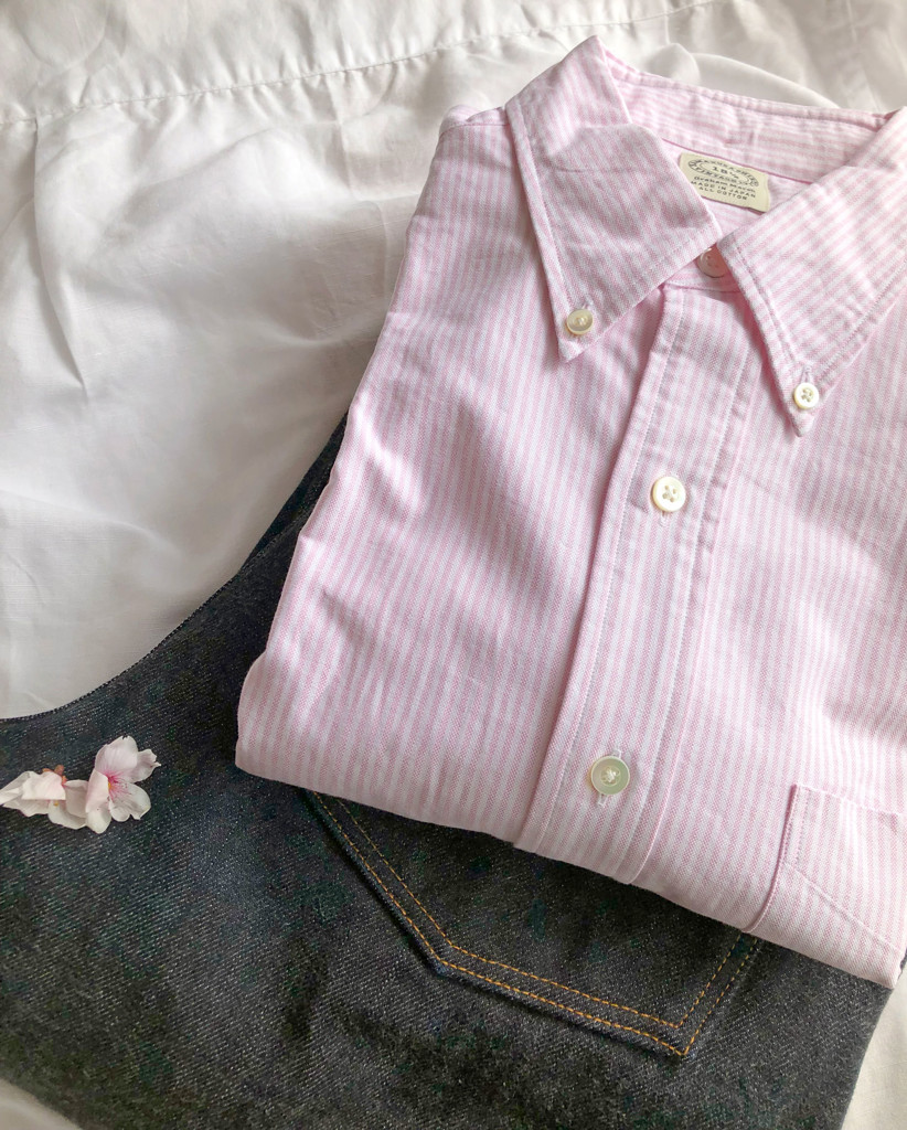 VINTAGE IVY シャツ(14H(M) イエロー系): メンズ｜メーカーズシャツ