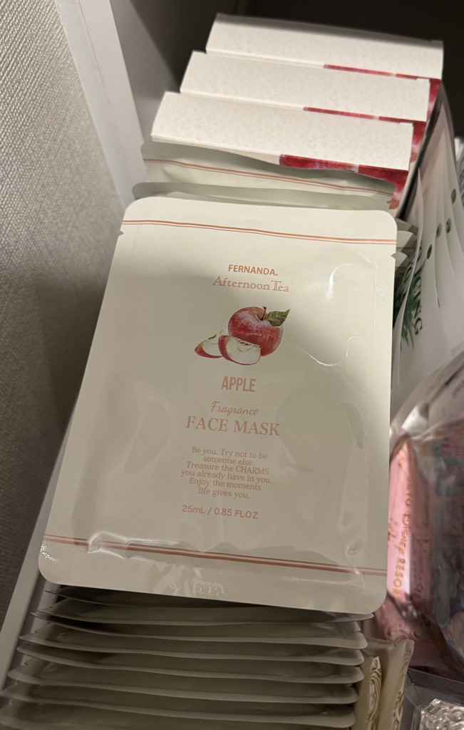 アップルフェイスマスク 5枚入り/Fragrance of FERNANDA