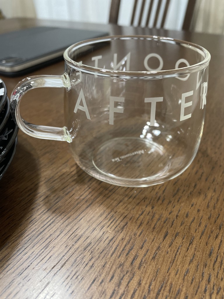 ロゴワークス耐熱ガラスマグカップ for coffee | アフタヌーンティー