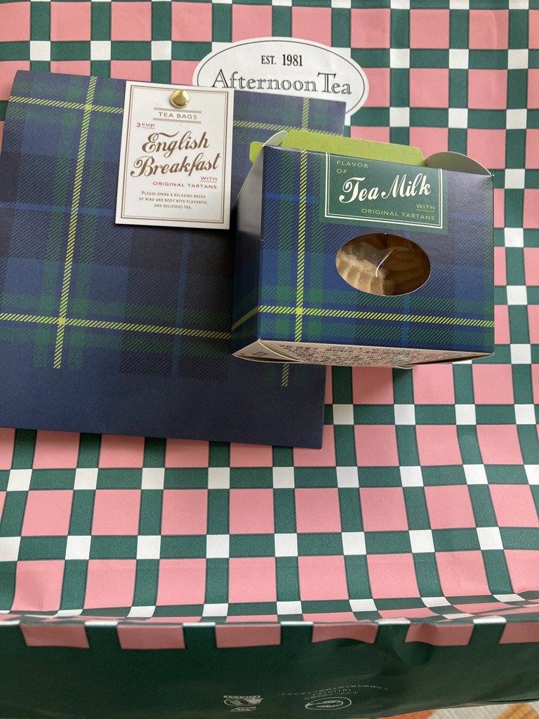 タータンチェック柄クッキー/Afternoon Tea Original Tartans