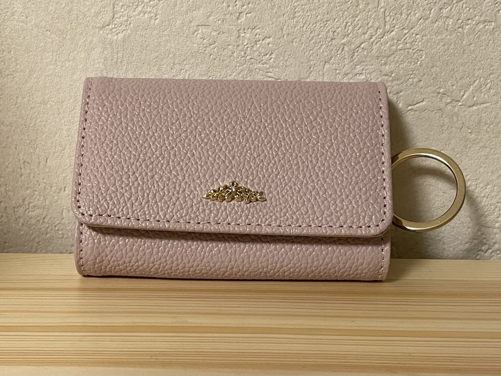 フラワーチャーム付き本革キーケース/Afternoon Tea PREMIUM