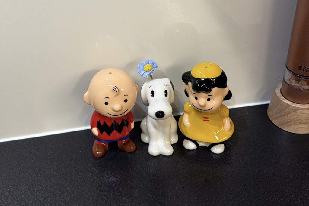 ソルト&ペッパー&フラワーベース 3点セット/PEANUTS | アフタヌーン