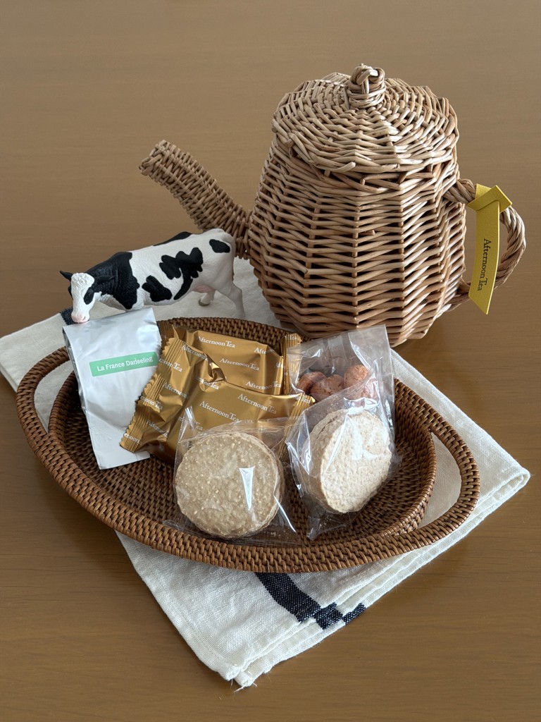 【アフタヌーンティー】45thティータイムバスケットティーポット 45thティータイムバスケット ティーポット/Afternoon Tea TEAROOM