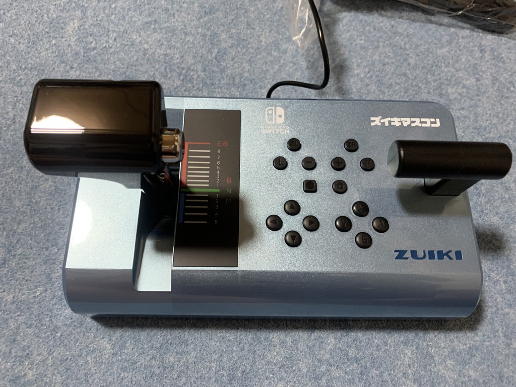 即納可能】【新品】ズイキマスコン for Nintendo Switch BLUE