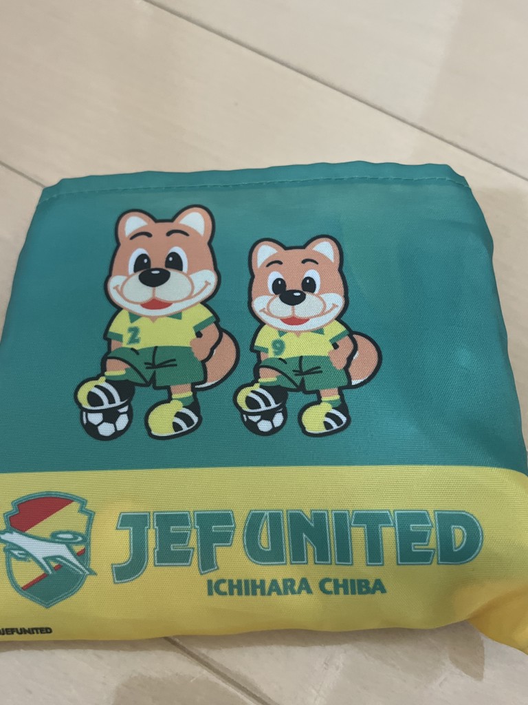 ジェフ×Suicaのペンギン 収納エコバッグ:ジェフユナイテッド市原・千葉