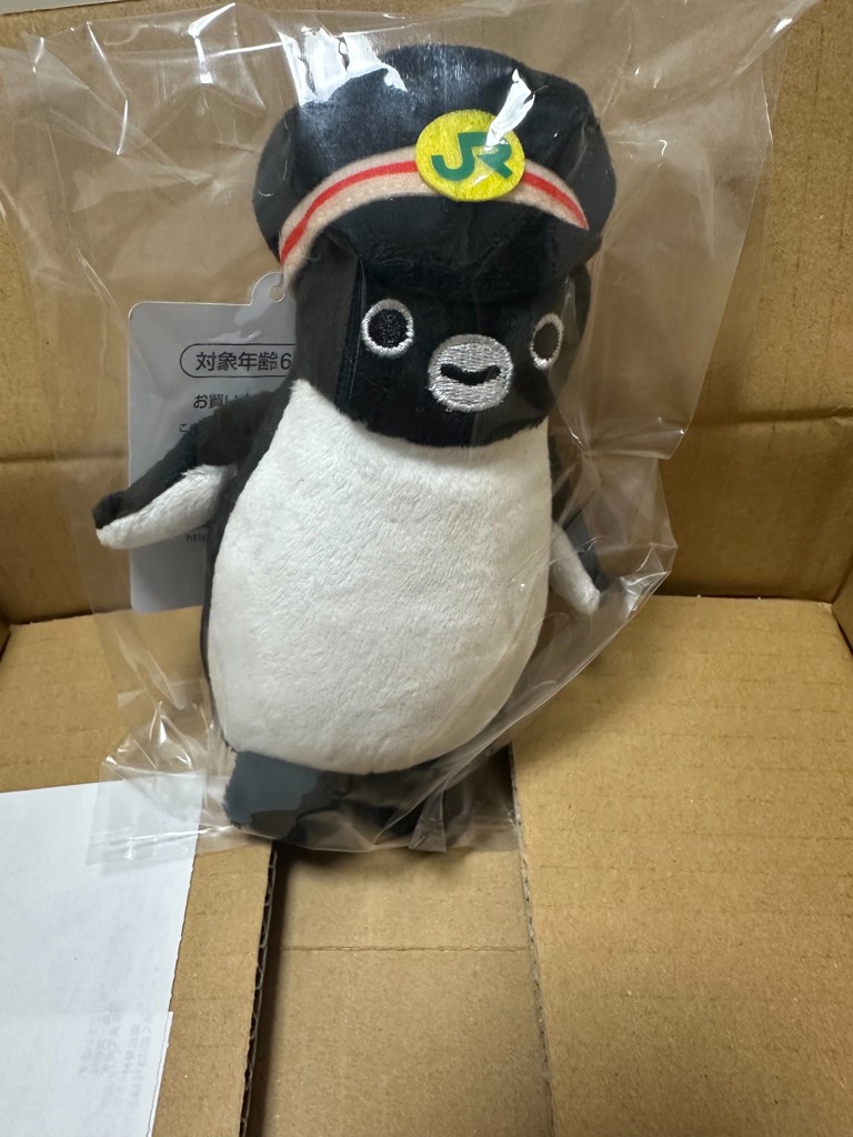 入荷未定】Suicaのペンギン 駅員さんマスコット（鉄道シリーズ