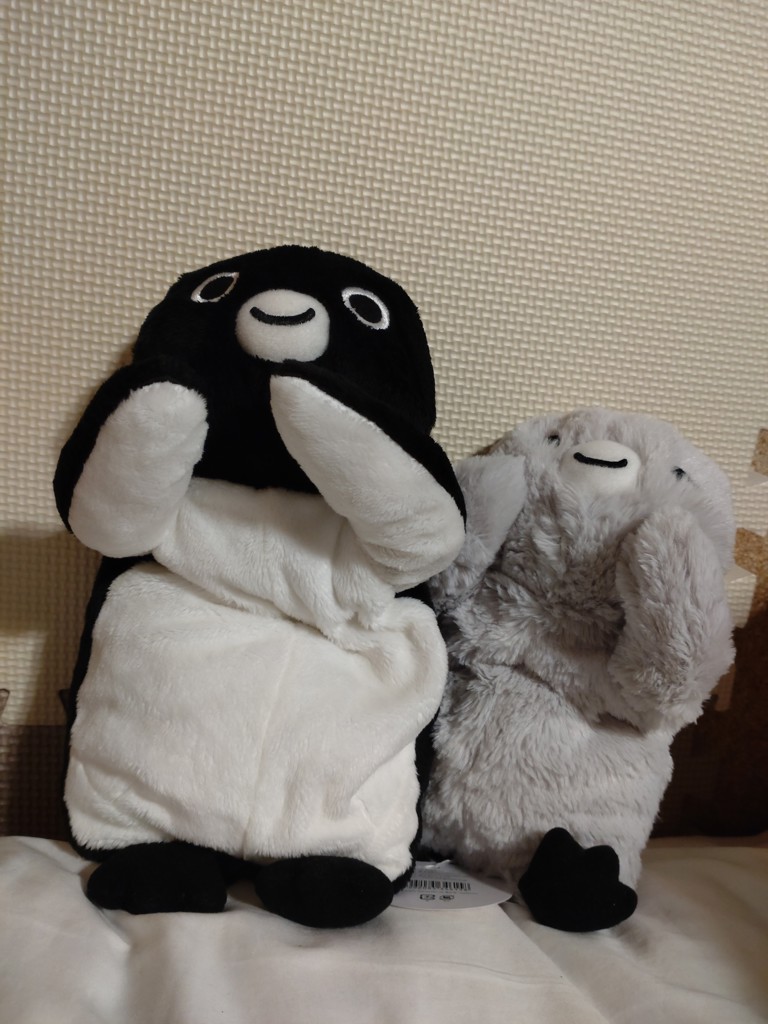 入荷待ち】＜再販決定＞ Suicaのペンギン くたっとぬいぐるみ（一緒に