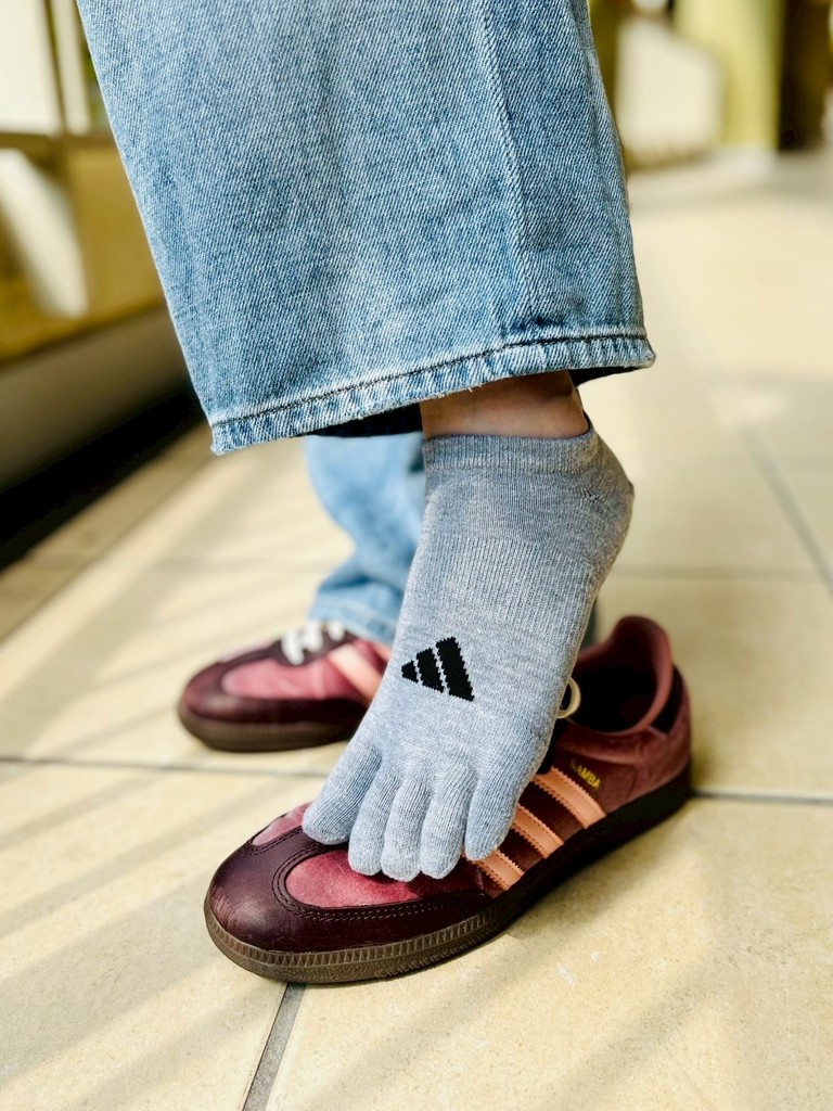 adidas(アディダス)】 靴下 EXCELLENT FUNCTION 無地 ロゴ スニーカー