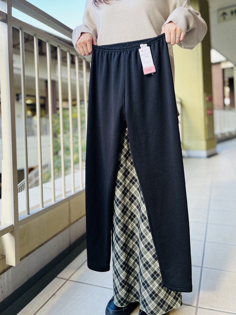 fukuske(フクスケ) 】 インナーボトム 無地 9分丈 (84P2311