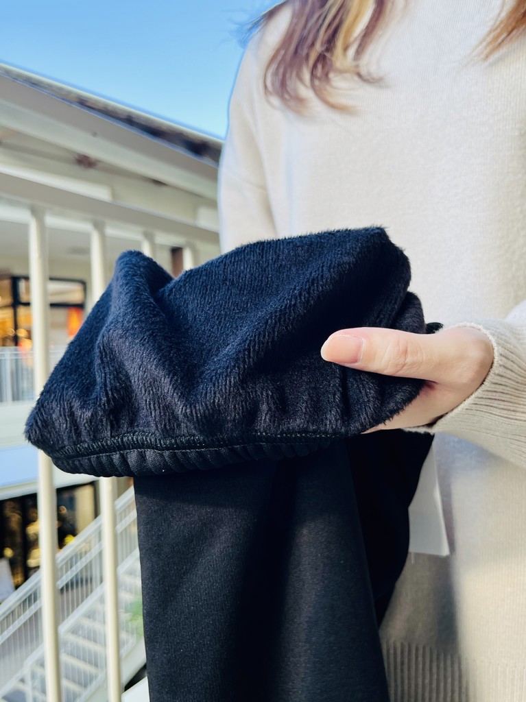 fukuske(フクスケ) 】 インナーボトム 無地 9分丈 (84P2311