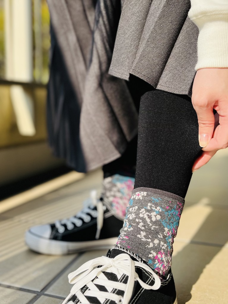 五感満足　スパッツ　78 満足】 レギンス 無地 10分丈 マチ付 ネーム付(040-7491) | 無地