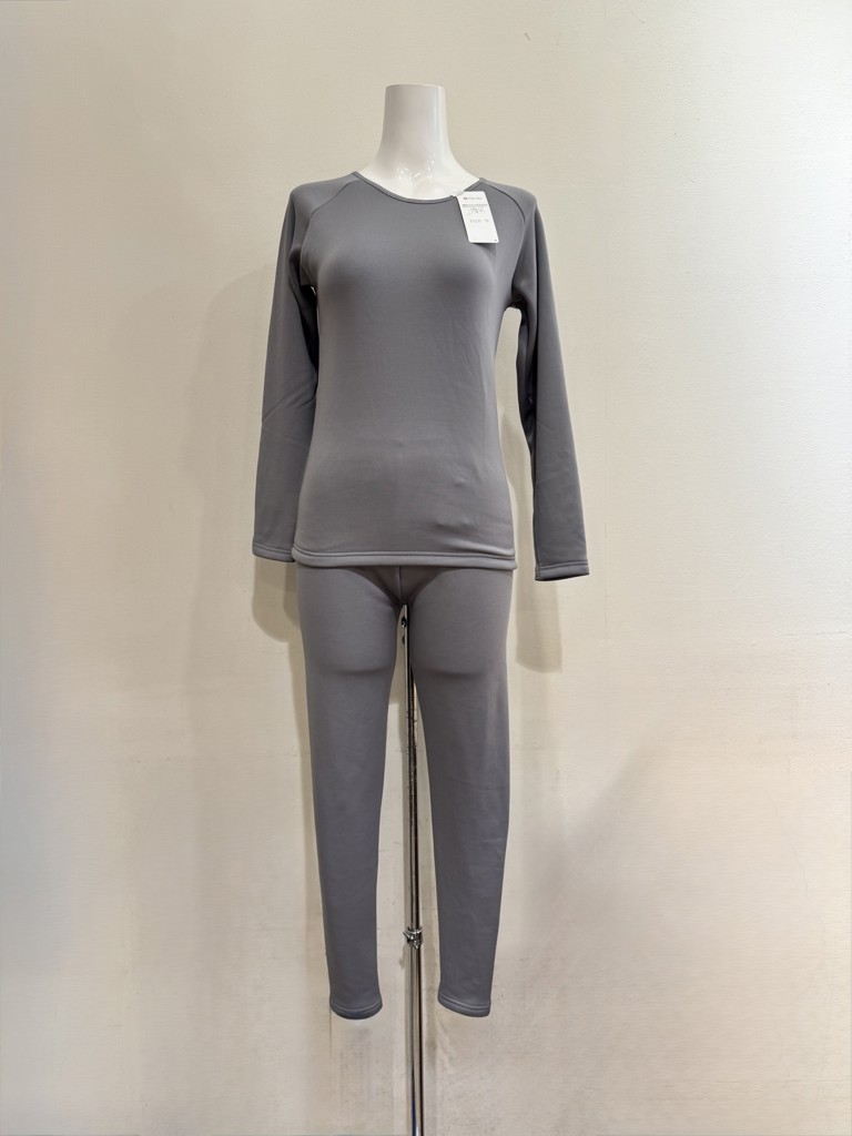 fukuske(フクスケ) 】 インナーボトム 無地 9分丈 (84P2311