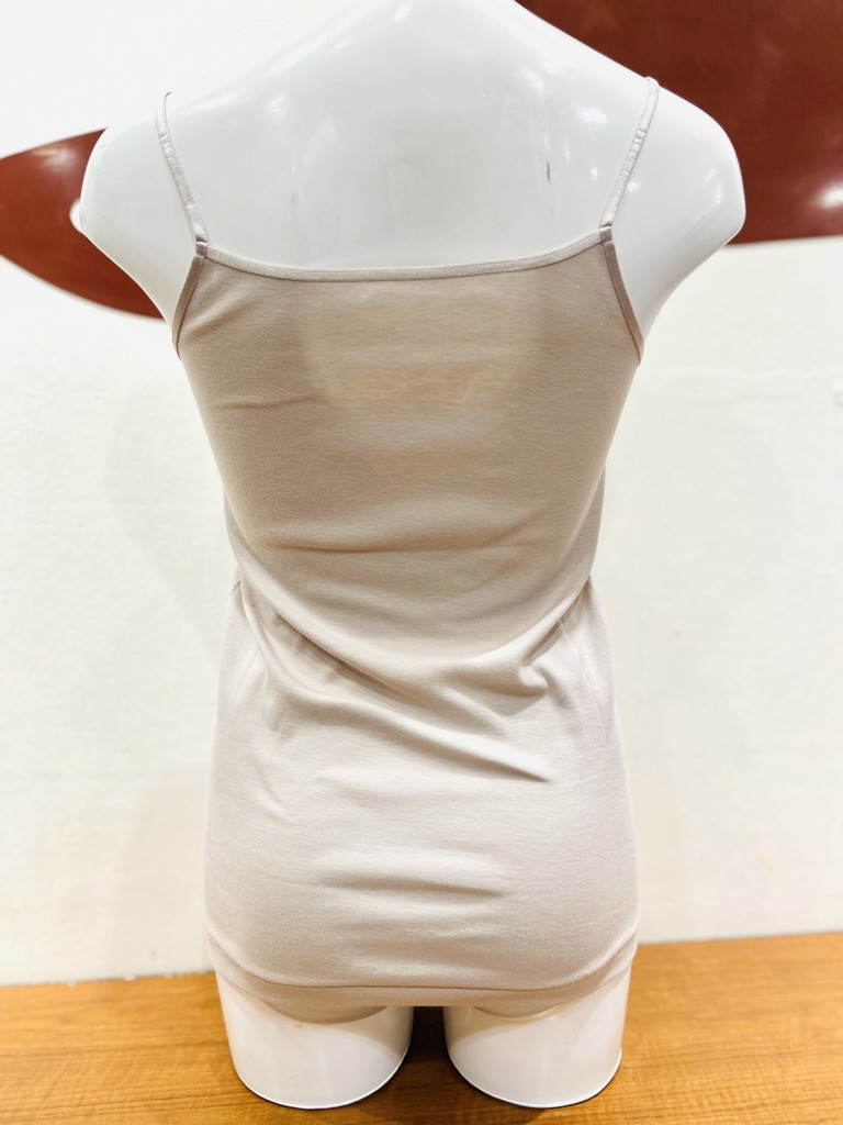 PUTOMAYO 　プトマヨ　キャミソール　入手困難　レア　パンク　ロック 満足 ： 贅沢ピマ綿】 キャミソール 無地 袖なし 蜜ろう保湿加工(37