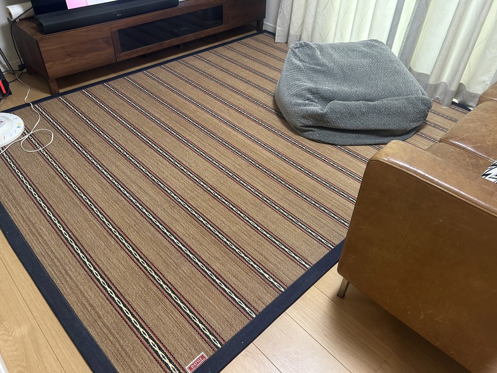 竹ラグ DXヴィンテージ D.STYLE 2畳 3畳 カイハラデニム 冷感 ひんやり