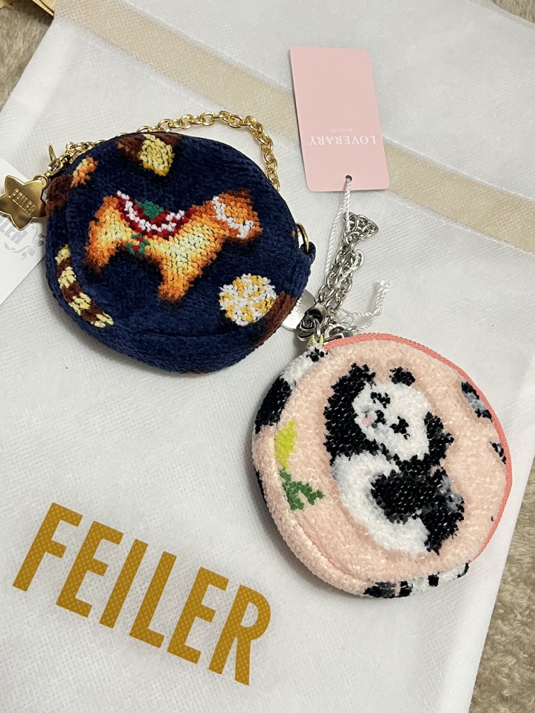 フィーカタイム サークルポーチ FKT-241428(ベージュ): FEILER