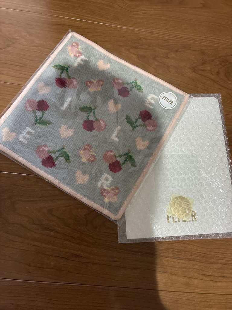 新品】フェイラー キープスマイリングチェリー プティバス おくるみ B