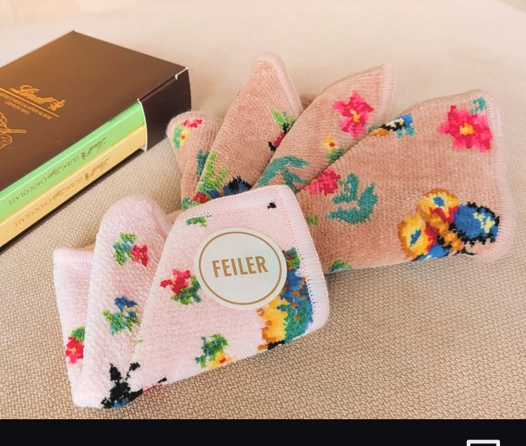 ハイジプティ ハンカチ(ペールピンク): FEILER｜フェイラー公式