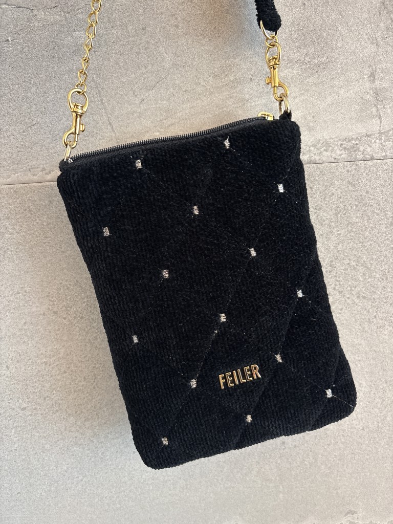 ユニ チェーンポシェット UNI-257228(ブラック): FEILER｜フェイラー