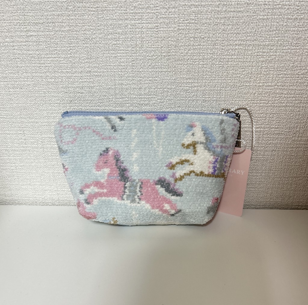 ラブラリーモクバ 舟型ポーチ L/LOM-253107（WEB限定）(ペール