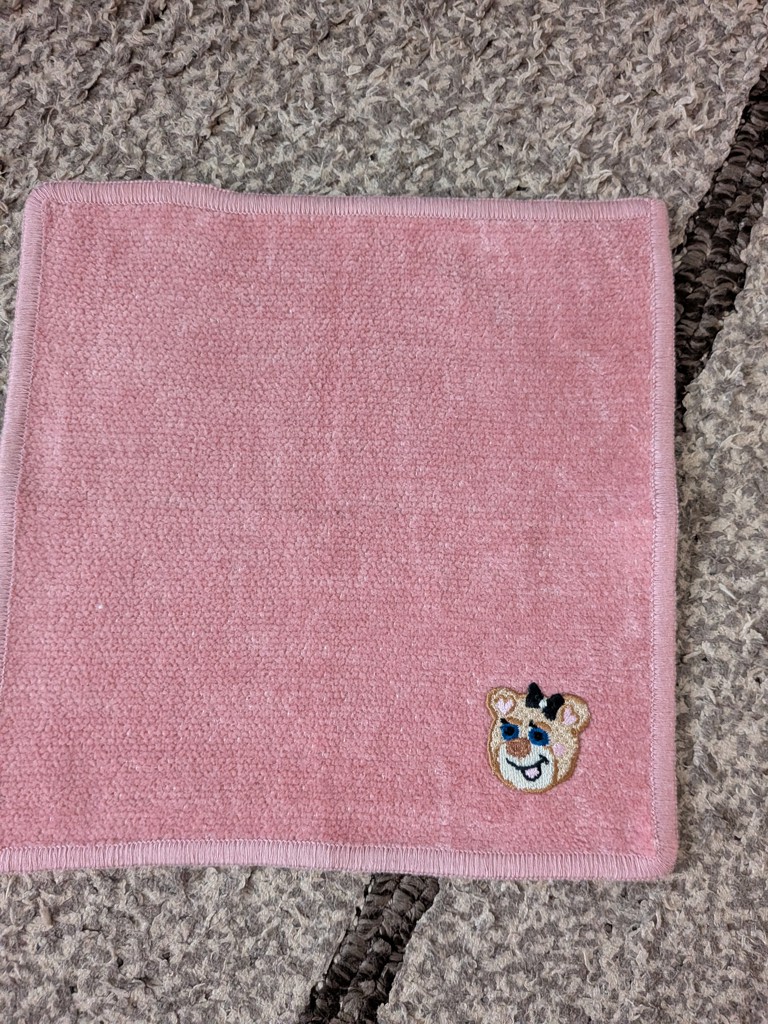 【ラブラリー BY FEILER】 オールドテディ／テディガール　ハンカチセット オールドテディガール 刺繍ハンカチ L/OTG-253071(ピンク): LOVERARY