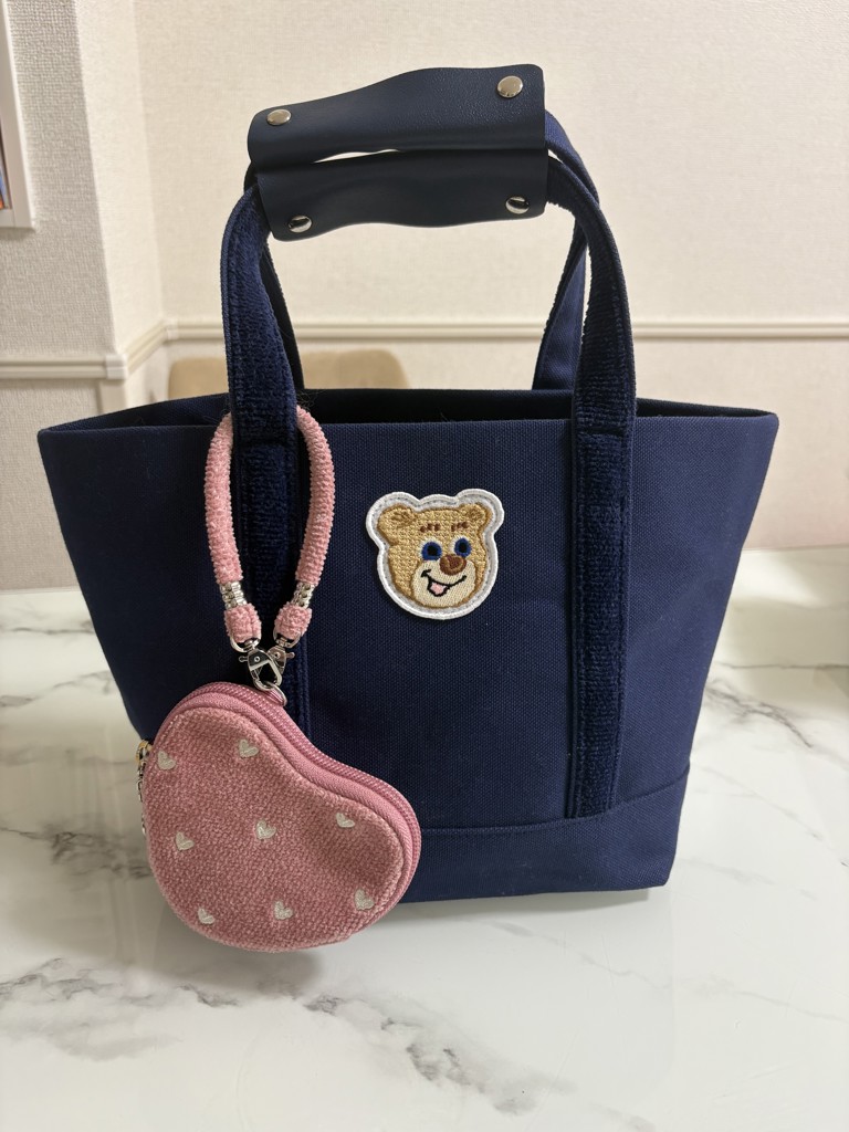 ラブラリーハート ハート型ポーチ L/LRH-260130(ピンク): LOVERARY BY