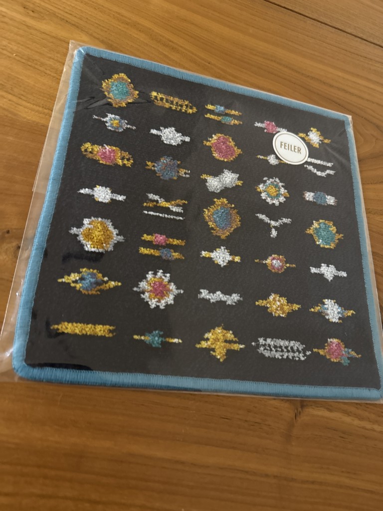 シンス ハンカチ(ネイビー×ブルー): FEILER｜フェイラー公式オンライン